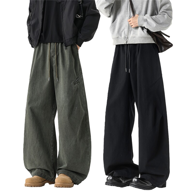 数据款松紧腰休闲裤KZ816-P58加绒P68，男装卫衣，电商B342