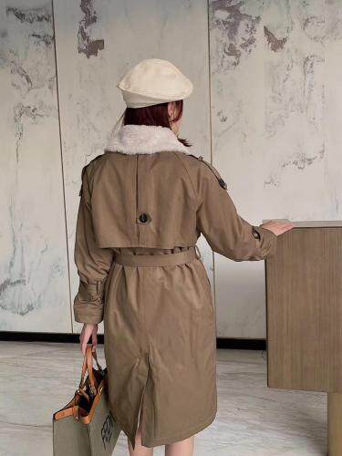 2021冬款韩版收身版派克服，女装，爱美欧