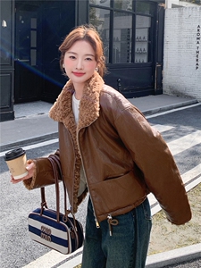 新款《出货》派克90绒PU皮2B156-806-P255-K388图片