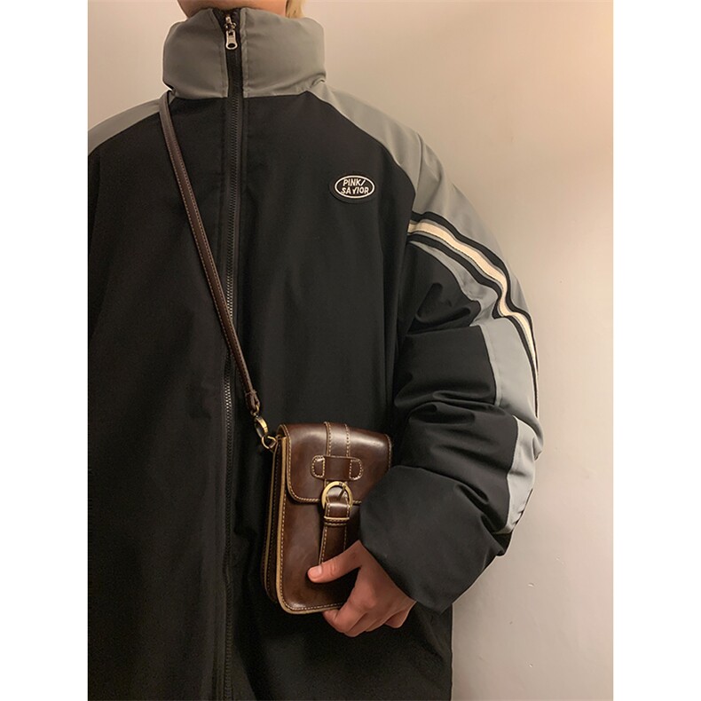 双面穿棉衣加厚外套大码棉袄港风棉服日系潮1016-1W89P128K158,男装棉衣,星座1016-1（原电商B408-1）