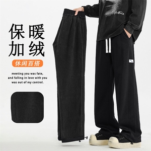 休闲长裤潮牌宽松卫裤潮流日系高街运动裤X1691特批39加绒特批49图片