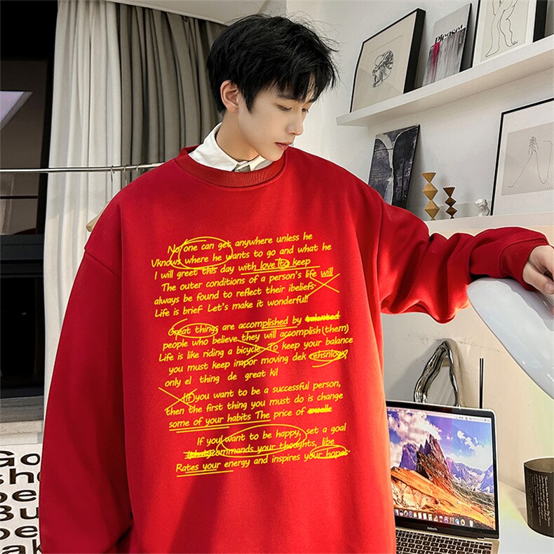 直播品质360克重磅美式卫衣H332特P28同步供应棉H332HM特P38,男装卫衣,电商A486