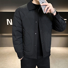 新标90白鸭绒2025年潮流时尚帅气轻薄羽绒服男YR6062-P200，男装羽绒服，电商D240-242