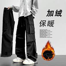 美式机能伞兵工装裤冲锋裤加绒加厚休闲长裤子JRK210-特批-45，男装工装外套，星座718-1