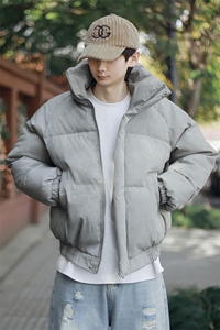 图潮牌撇帅冬季短款棉衣外套立领宽松面包服MY60/P85/118图片
