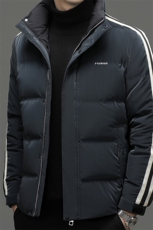羽绒服男冬季新款中年男士立领休闲上衣2023新款加厚保暖男装外套，男装羽绒服，电商B212（原钱塘6029）