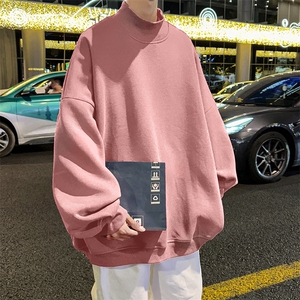 男装卫衣 2026秋冬季纯色半高领打底衫男生上衣XZ514-2-W222-P38图片