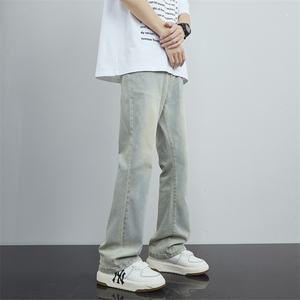 Cleanfit微喇牛仔裤男弹力KN96 P55图片