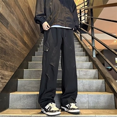 防水冲锋裤男新款青少年时尚休闲裤YK02P40，男装休闲裤，星座1116-2