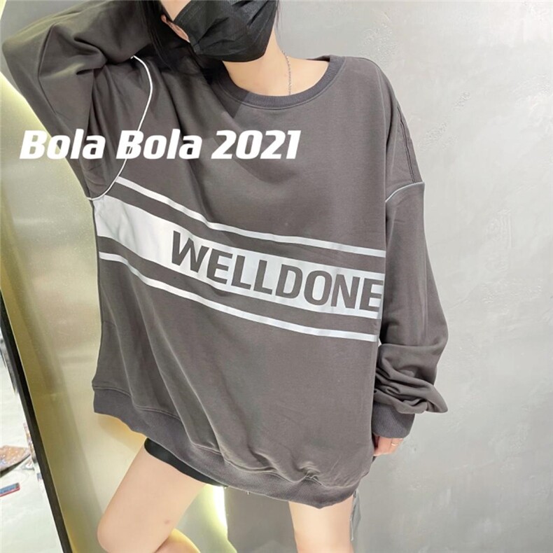 大版夜光卫衣，女装卫衣/绒衫，菠拉菠拉