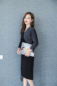 秋冬连衣裙图片