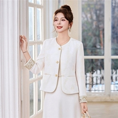 新中式G风外套女2026春季新款复古刺绣提花设计感时尚气质外套，女装西装，火爆靓佳人