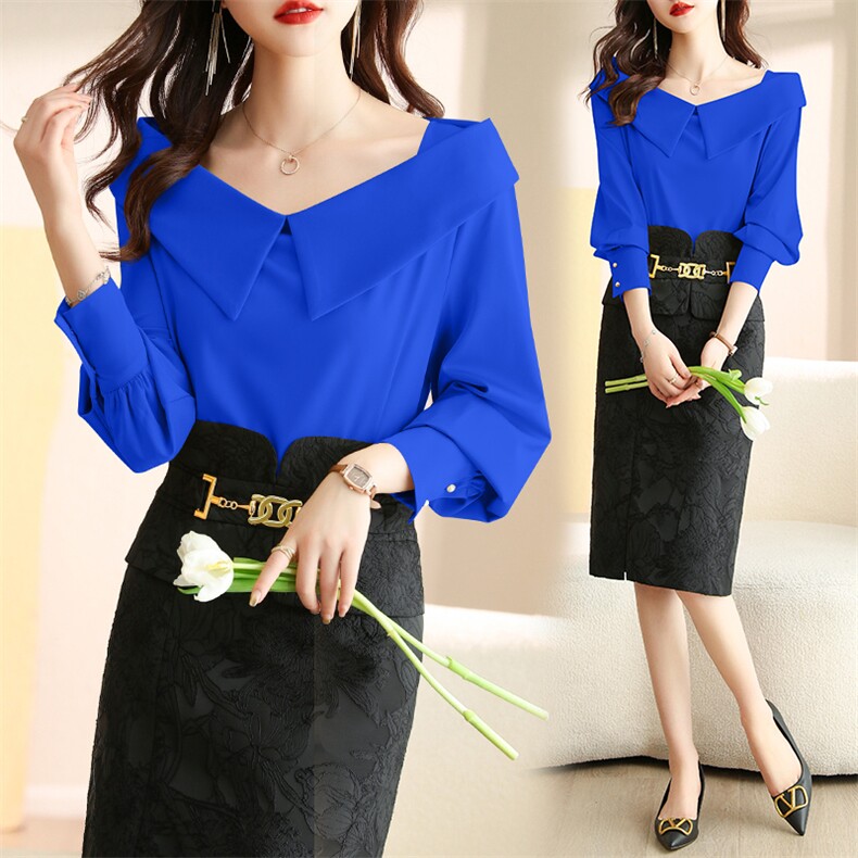 时尚套装女2025夏季新款韩版高级感气质一字肩短袖上衣，女装衬衫，火爆靓佳人