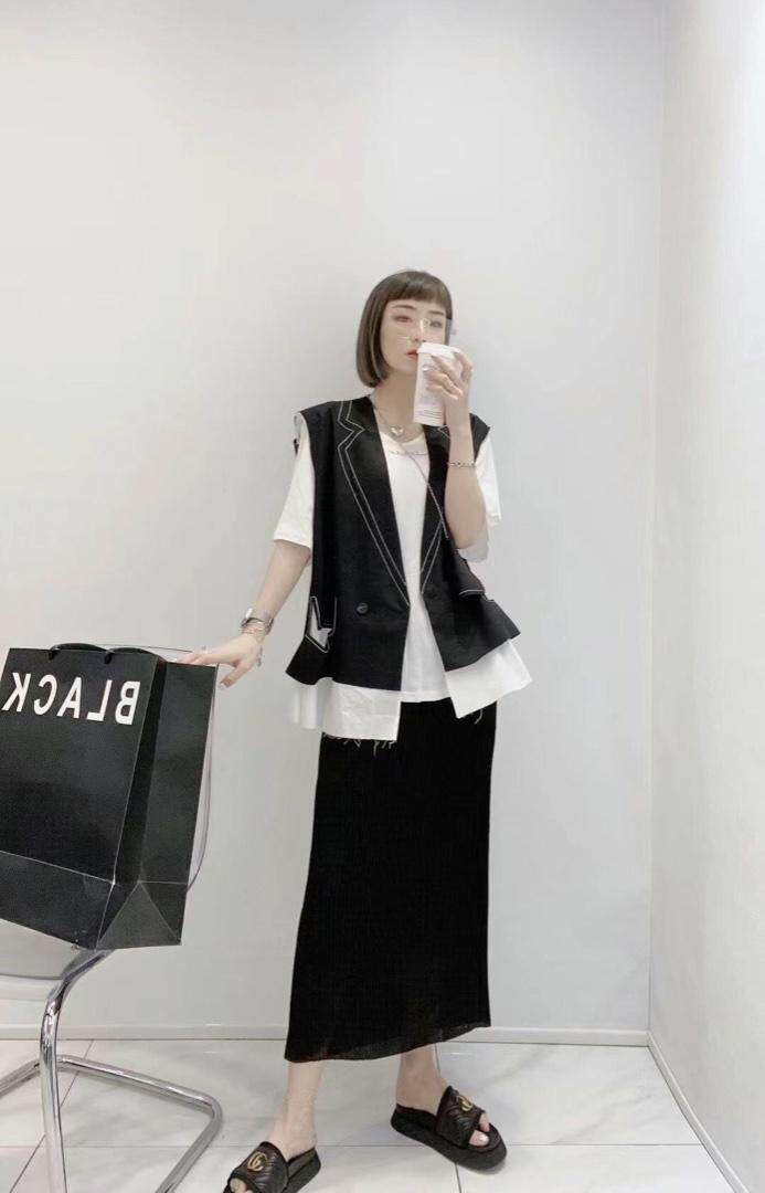 新款百搭超薄马夹，女装马夹，冰雪兒