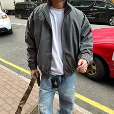 夹克男士韩版潮流宽松百搭帅气2025春季ins新款外套W6492-P64，男装夹克，星座412-1