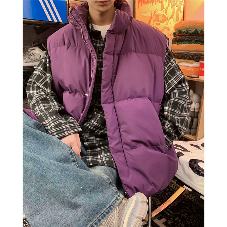 可二开~货源充足D4140-TP125控价168冬季港风羽绒马甲90白鸭绒，男装背心/马甲，电商A102-1