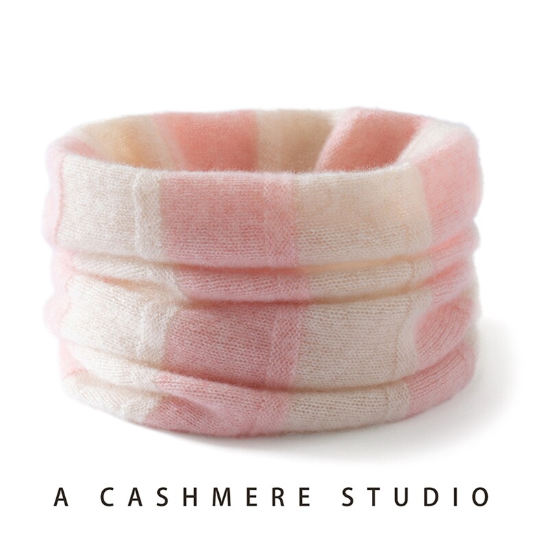 2025年秋季女时尚百搭通勤简约休闲脖套，围巾，臻歆羊绒