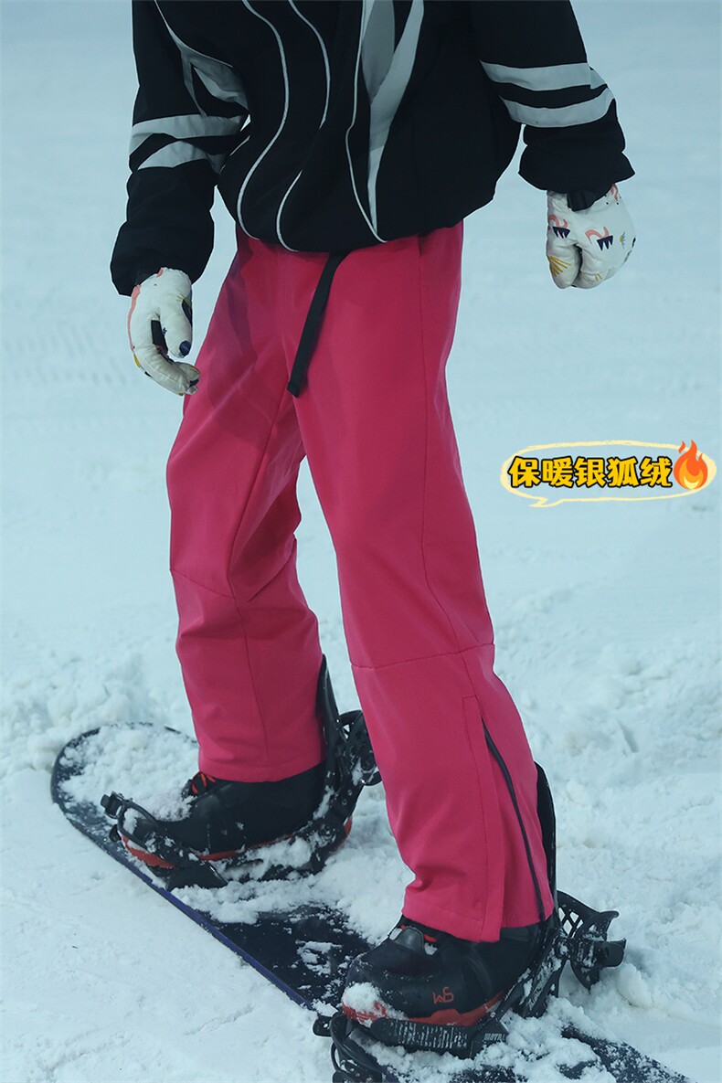 户外防风加绒加厚单双板男女登山滑雪裤K1002J加绒特批P55控108,男装卫衣,电商A001-1