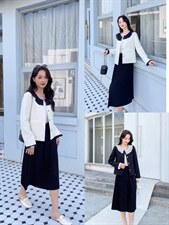 小香风外套+半裙，女装半身裙，雨恋依香(1F)
