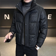 M-3XLB3539921P205黑色PU2025冬羽绒服【标50控活动价298】，男装羽绒服，电商B353