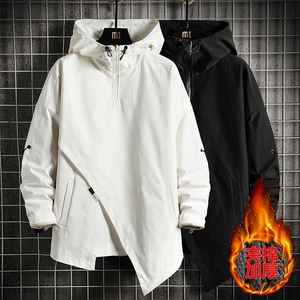 7XL~M 2023冬季新款加棉加厚连帽棉衣棉袄冲锋衣现货支持各种活动图片