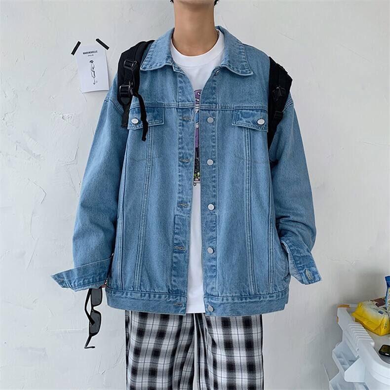 1港风春季新款情侣宽松休闲潮流韩版夹克男士外套7207P78控98，男装夹克，星座226-2