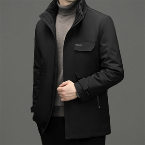 BNJ2171钱塘2020-2中年男士商务休闲简约百搭冬季厚款羽绒服P265