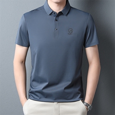 潮流男士短袖POLO衫薄款纯色翻领短袖T恤男夏装上衣ZG1356-P70，男装T恤，星座1105-3