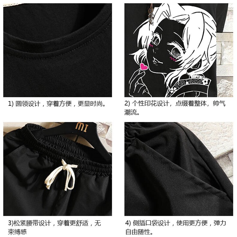 TB36153-P35纯汗背心套装男士大码汗衫短裤两件套砖墙挂拍,男装T恤,电商A040A