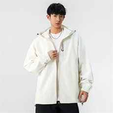 美式工装外套男款连帽休闲运动百搭夹克冲锋衣A406JK6007特P70，男装夹克，星座309（原A406）