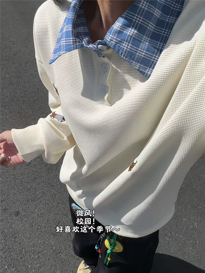 XZ809A/SYR22/特P38/控68腊肠狗绣花长袖polo衫,男装Polo衫,星座809A(原222-1)