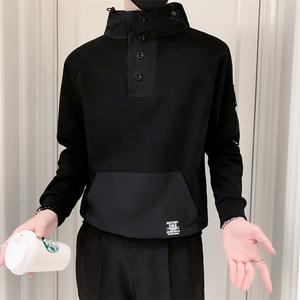 卫衣男2025新款秋季潮牌立领连帽春装上衣外套  A313-1-6126-P88图片