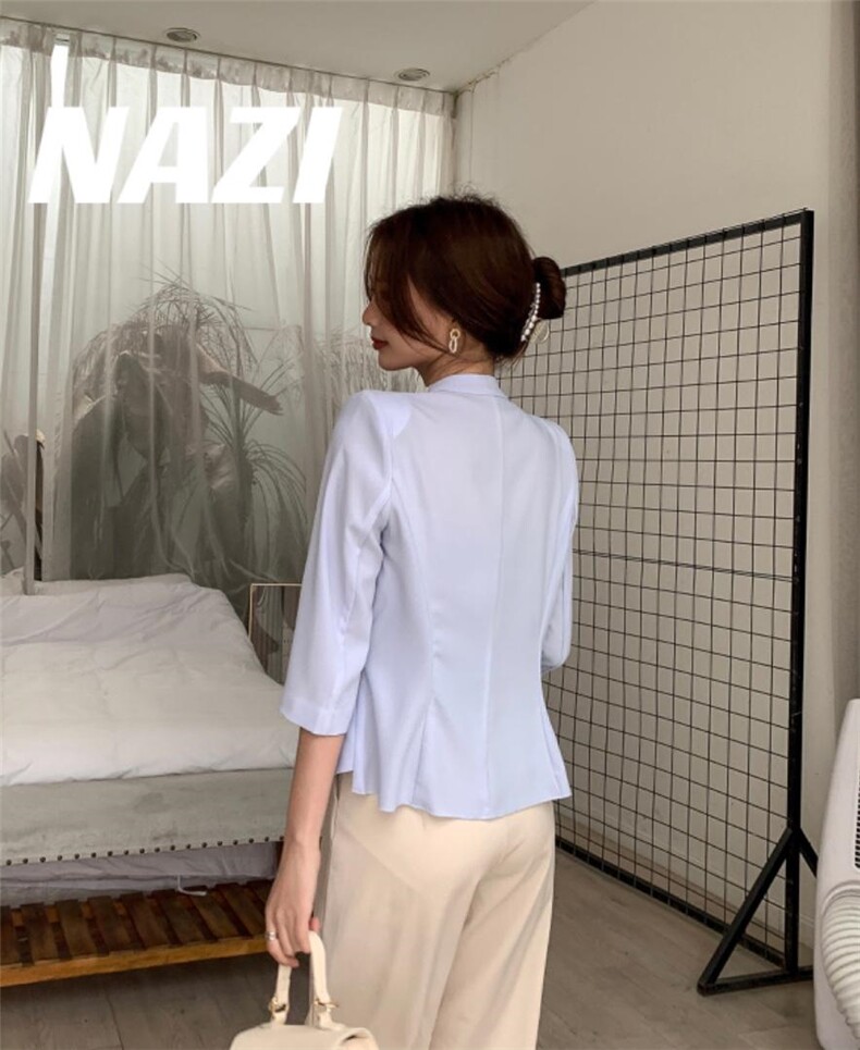 薄款小西装好卖一夏天，女装西装，NAZI
