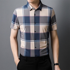 ZL-A-S3男式2023年夏季新款衬衫男短袖休闲衬衣P51，男装衬衫，电商B360