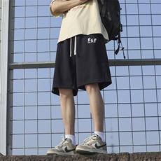 休闲短裤美式百搭休闲宽松五分裤柔顺亲肤XD1715特批29，男装牛仔裤，星座718