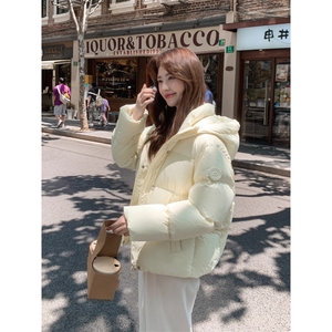 2025新款羽绒棉服女款冬季泡芙超好看加厚小个子棉衣外套图片