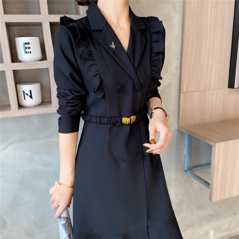 现货秋装连衣裙，女装连衣裙，锦豪达