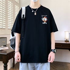 夏季男短袖t恤高品质多工艺发泡印大码T恤衫HF8392-P34，男装T恤，星座1206（原A206）