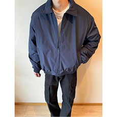 秋冬新款港风大码日系翻领保暖棉服外套男XZ213-MF10-特P68控128，男装棉衣，星座213