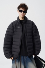有90绒报告印花轻便M-5XL大码白鸭羽绒服男78187P238控328，男装羽绒服，星座227-7