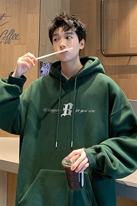 ！连帽圆领卫衣男装港风帽衫男 LM110-P35图片