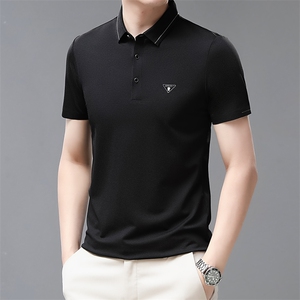 短袖男POLO衫宽松休闲夏季宽松运动服百搭半袖男士上衣QP1613-P63图片