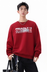 抖音供货华棉圆领卫衣A158-WY50-P38（加绒+10元），男装卫衣，电商A158