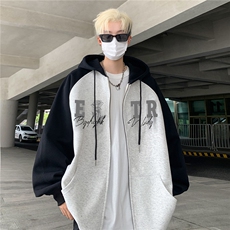 白花灰拼黑色