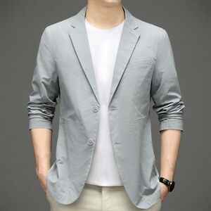 高档时尚气质轻便西装春秋简约时尚休闲男士休闲西服HM2061-P178,男装西服,星座1105-3