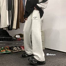 XZ616秋季新款印花卫裤折皱设计感休闲裤TY970M-5XLP45控，男装休闲裤，星座512A（原616）