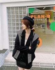 现货西装外套韩版，女装西装，雾灵水Lady-Lin