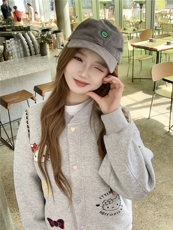 现货女春秋季新款棒球服外套2193-P145-K215，女装卫衣/绒衫，网红馆