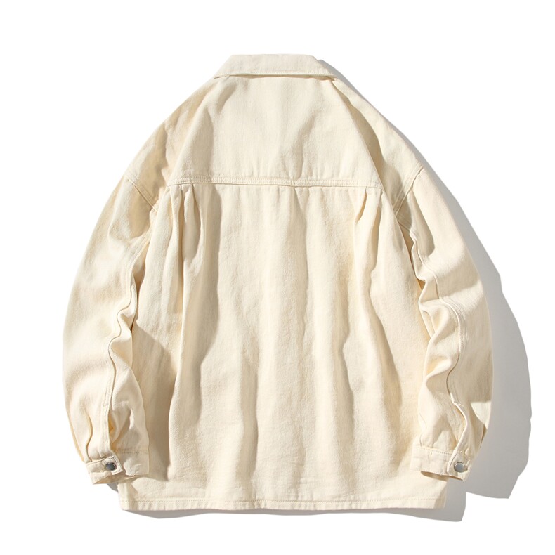 复古工装牛仔外套男ins高级感衣服春季百搭宽松休闲夹克JK891-P68,男装夹克,星座1103-3