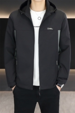 秋季夹克男高品质连帽外套型男商务休闲百搭青年外套男N9811-P130，男装夹克，星座310B-3